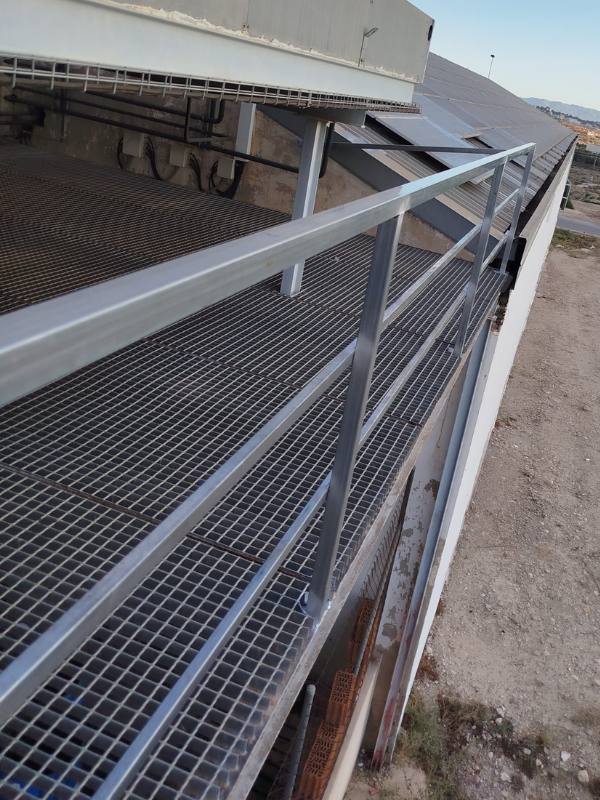 Estructuras industriales acero galvanizado