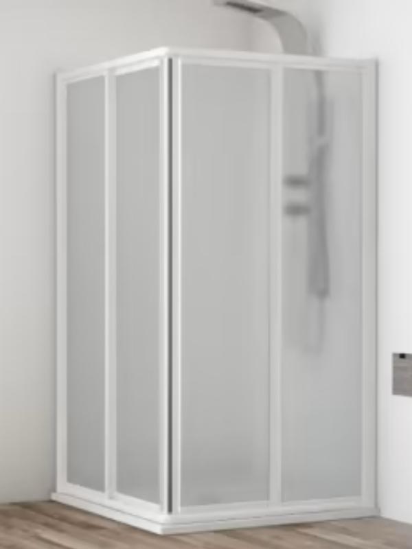 Mampara ducha en esquina