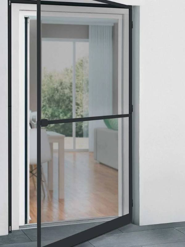 Mosquitera abatible para puerta