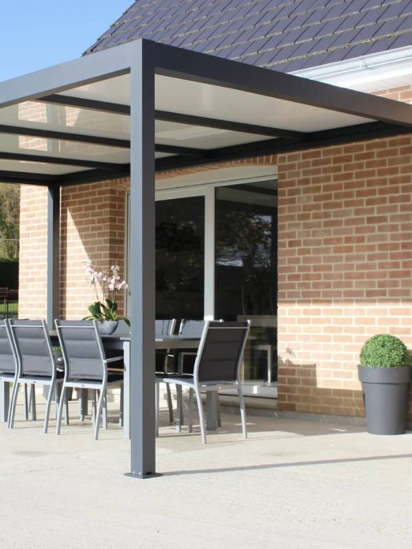 Pérgola aluminio