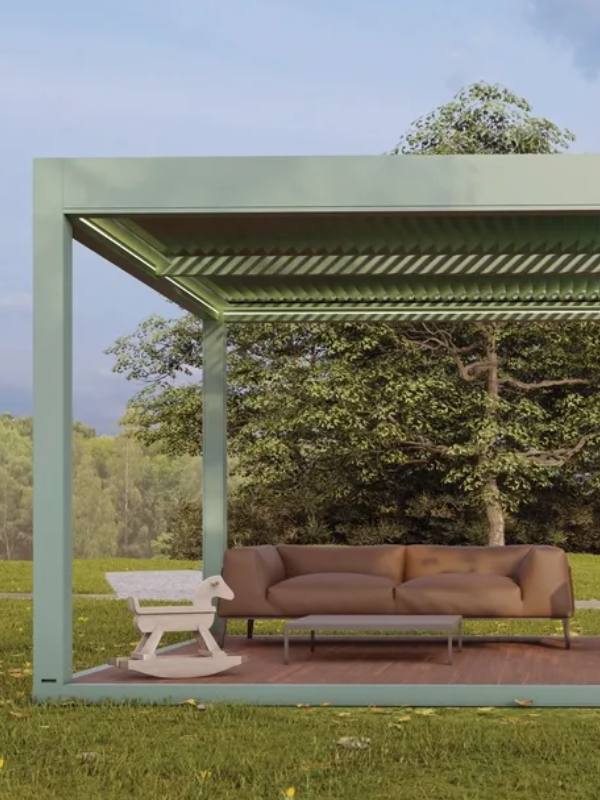 Pérgolas acero