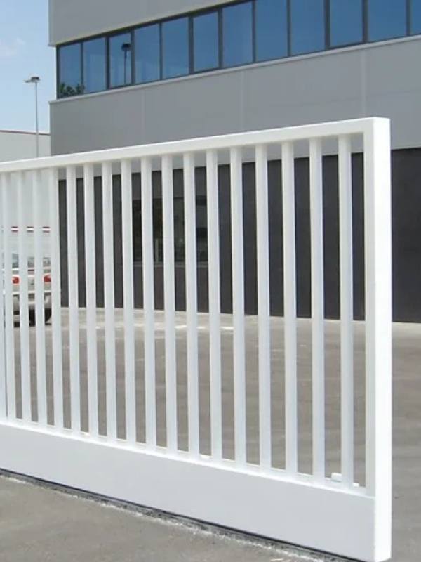 Portones de hierro pintado